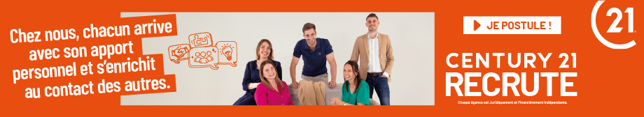CENTURY&nbsp;21 recrute